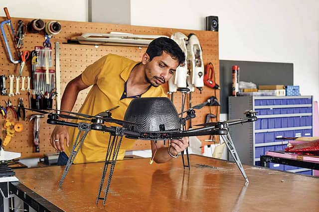 Drones: Vipul Singh, 26 Co-Founder, Aarav Unmanned System