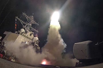 President Trump Fires a Missile