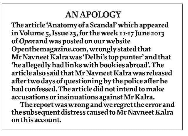 Anatomy of a Scandal