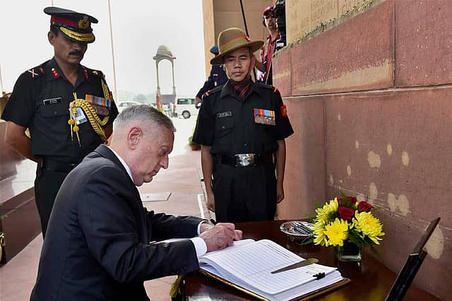 James Mattis in India