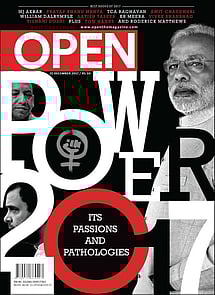 open magazine cover