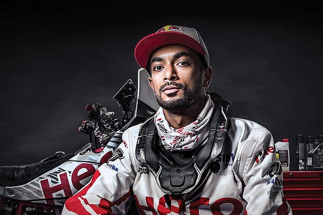 CS Santosh, Off-Road Biking Champion