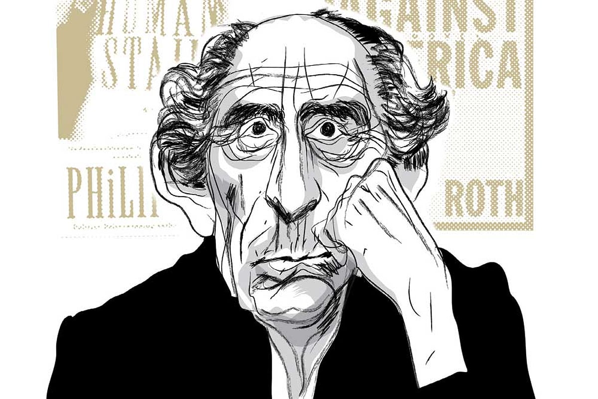 Philip Roth Drawing Philip Roth and Other Thoughts