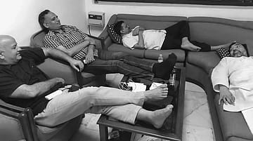 Couch Protest in Delhi