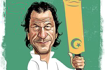 Imran With a Magic Bat?