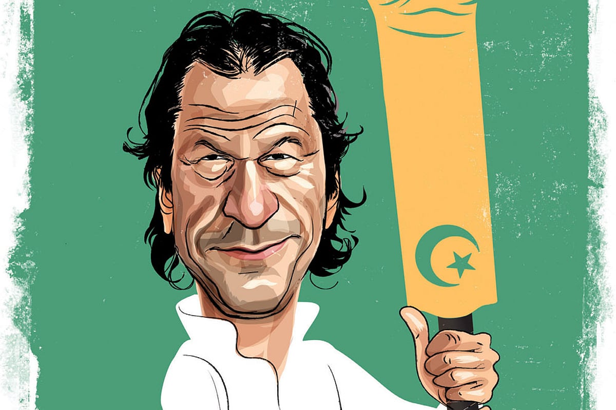Imran Bat Imran With a Magic Bat?