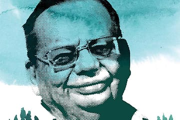 Ruskin Bond: Man on the Hill