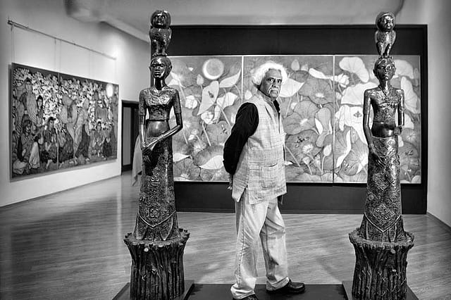A Ramachandran: ‘I am an artist who paints by the acre’ A Ramachandran: ‘I am an artist who paints by the acre’