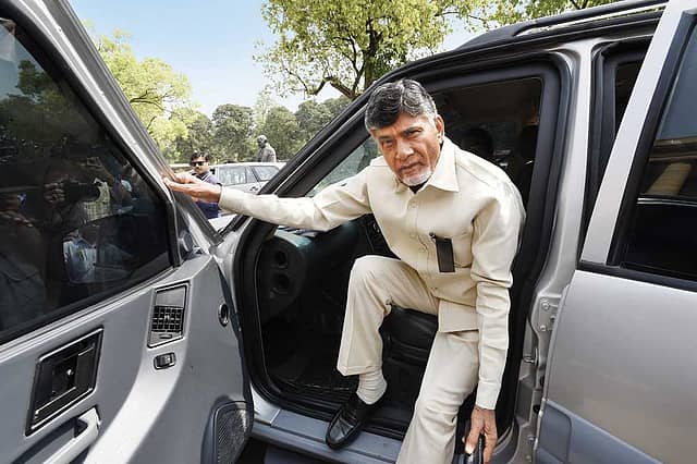 Desperately Chandrababu Naidu