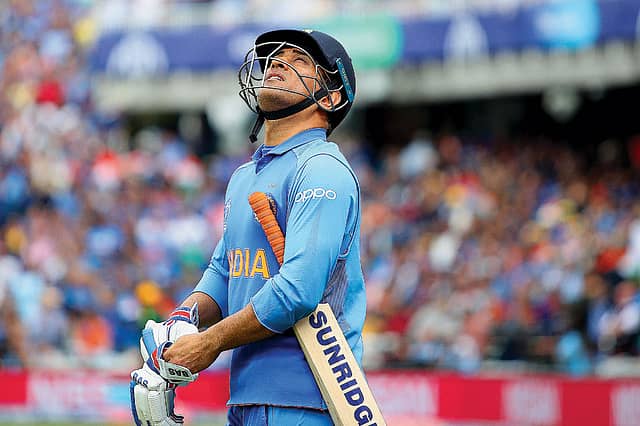 Mahendra Singh Dhoni, 38, Cricketer