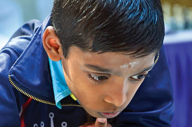 Rameshbabu Praggnanandhaa, 13, Chess Player