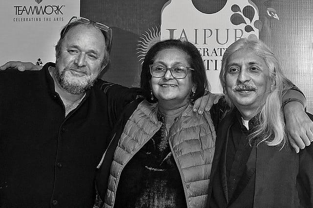 Namita Gokhale, 63, William Dalrymple, 54, Sanjoy Roy, 57, JLF Directors