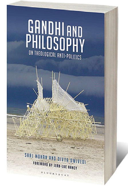 Cover of Gandhi and Philosophy: On Theological Anti-Politics