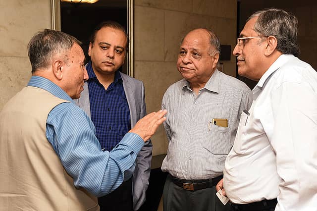 Mr. Shekar Dutt, Mr. Harish Ahuja, distinguished guest &amp; Mr. A. K. Maggu