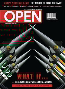 open magazine cover