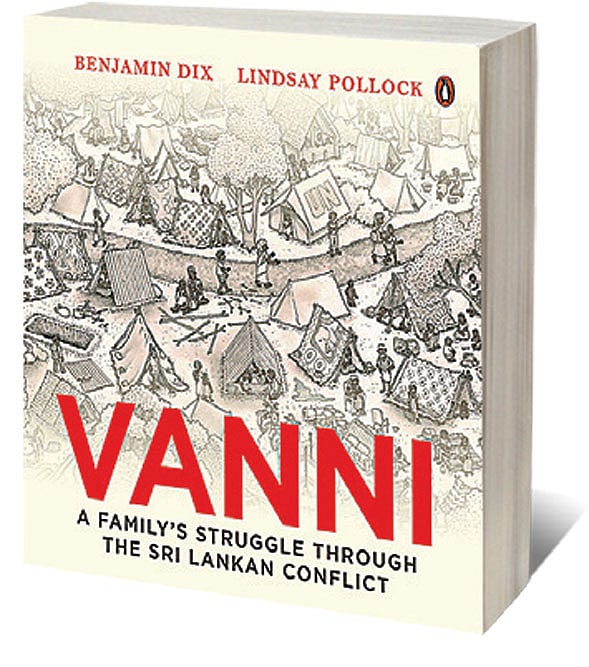 Cover of Vanni: A Family’s Struggle Through the Sri Lankan Conflict