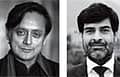 Shashi Tharoor and Samir Saran