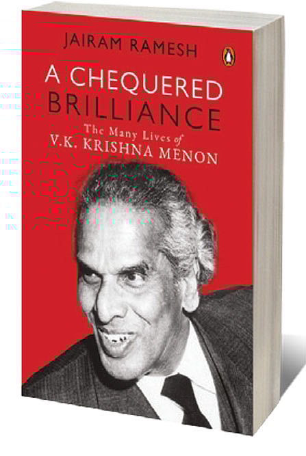 Cover of A Chequered Brilliance: The Many Lives of VK Krishna Menon