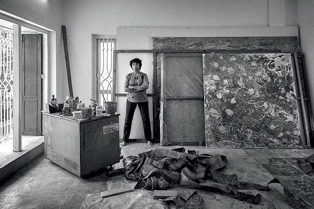 Jayashree Chakravarty: Roots and Twigs and Leaves—And Glue Jayashree Chakravarty: Roots and Twigs and Leaves—And Glue