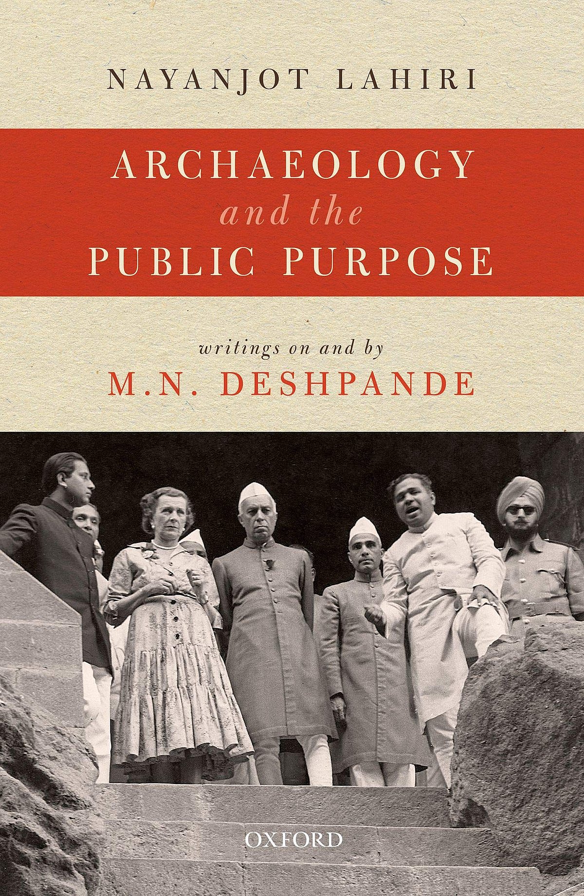 Cover of Archaeology and the Public Purpose: Writings on and by MN Deshpande