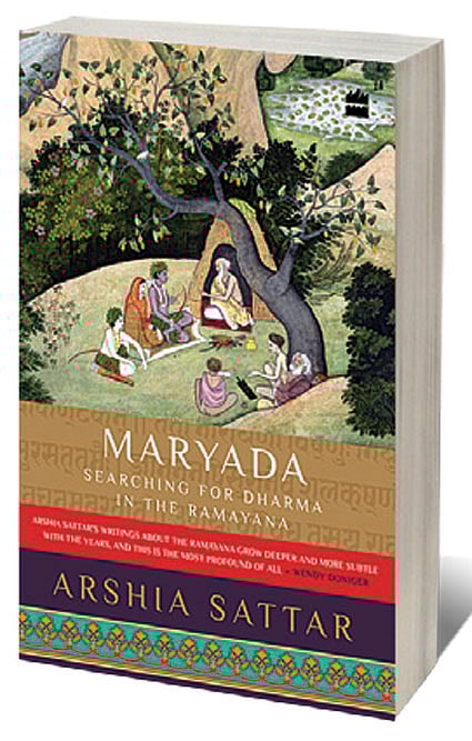 Cover of Maryada: Searching for Dharma in the Ramayana