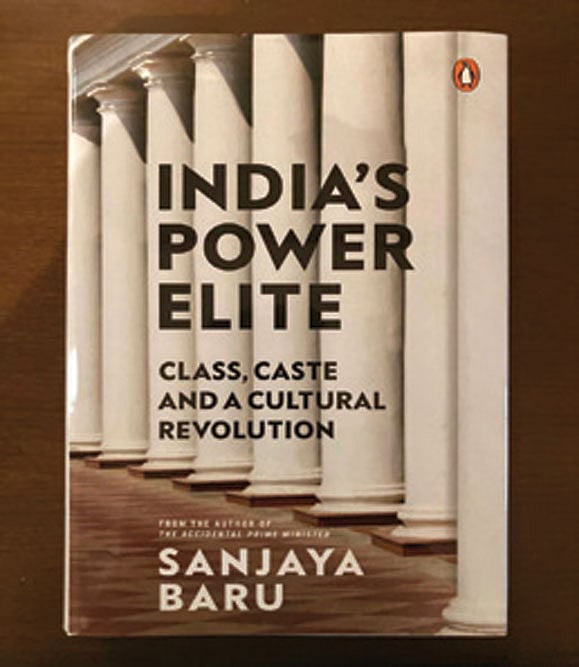 Cover of India’s Power Elite: Class, Caste and a Cultural Revolution