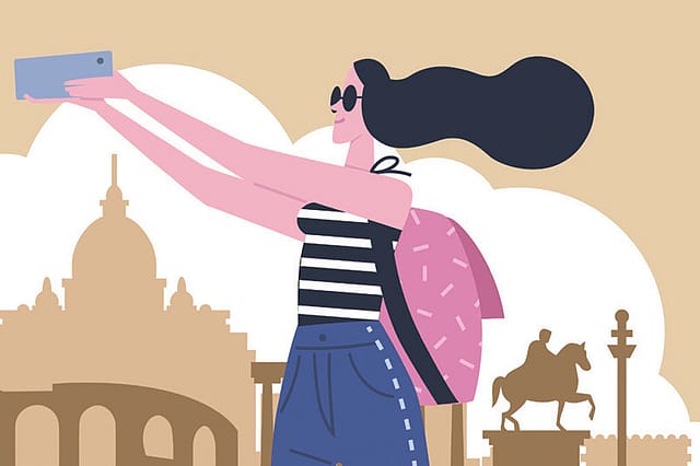 In the Visitor’s Shadow