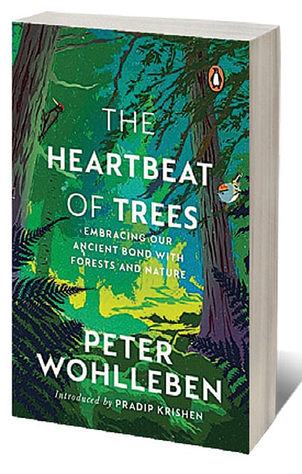 Cover of The Heartbeat of Trees: Embracing our Ancient Bond with Forests and Nature