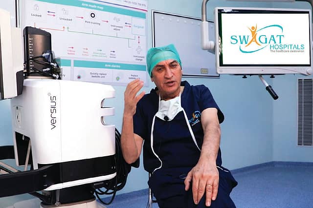 My rendezvous with the surgical robot “Versius” during Covid 19