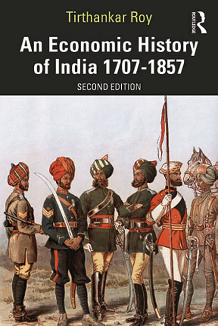 Cover of An Economic History of India 1707-1857