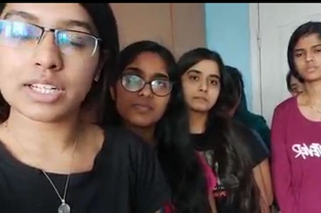 Breathing dust, skipping meals, students in Eastern Ukraine face sleepless nights