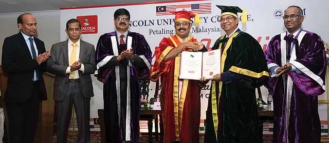 SRMIST Pro Chancellor conferred with second honorary doctorate