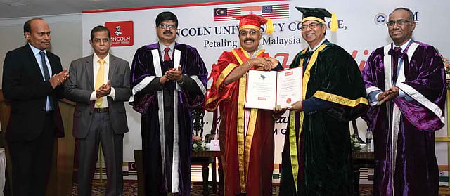 SRMIST Pro Chancellor conferred with second honorary doctorate