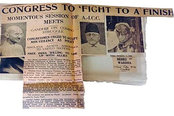 Missing Gandhi at Bharatpur House