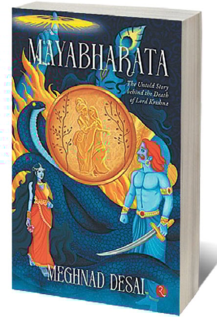 Cover of Mayabharata: The Untold Story Behind the Death of Lord Krishna 