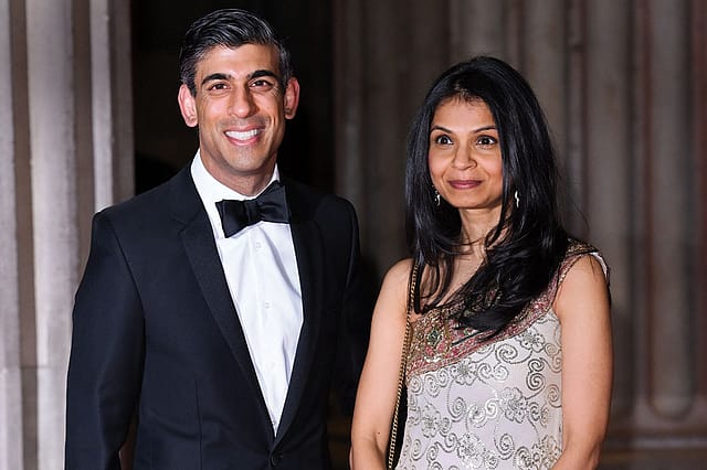 Rishi Sunak and Akshata Murty: A Grounded Partnership