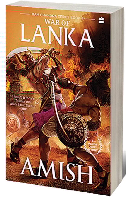 Cover of War of Lanka: Ram Chandra Series Book 4