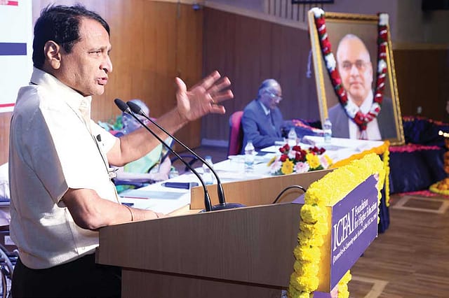 “Yasaswy wanted to build modern India through quality education,” says Suresh Prabhu “Yasaswy wanted to build modern India through quality education,” says Suresh Prabhu