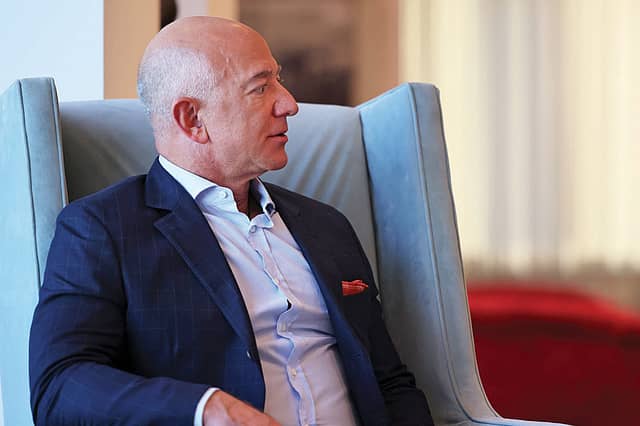 The Jeff Bezos Wedding Party Crashers