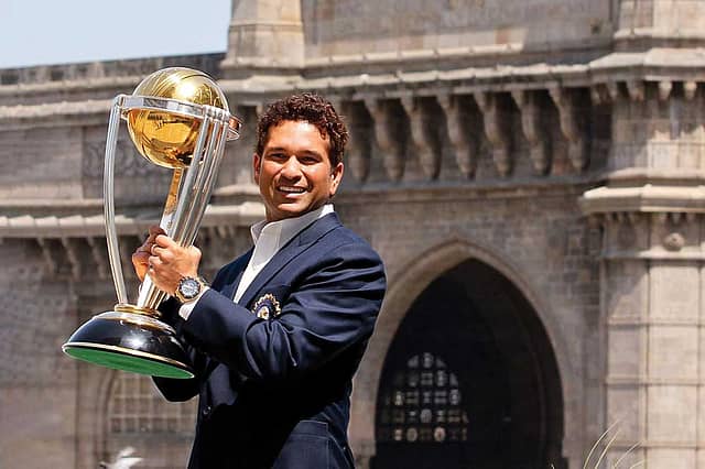 Sachin Left it on the Pitch