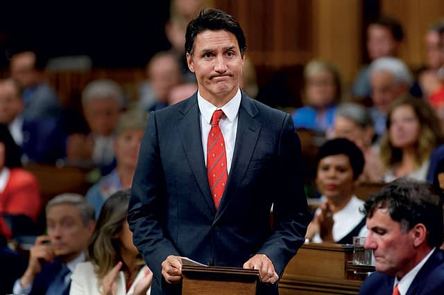 Trudeau Quits