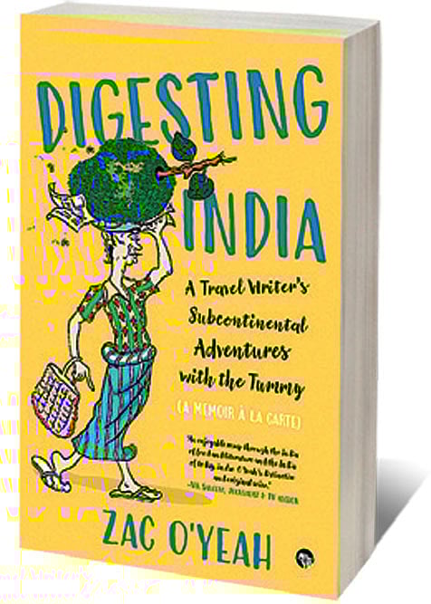 Cover of Digesting India: A Travel Writer’s Sub-Continental Adventure 