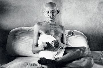 How non-violent was Gandhi?