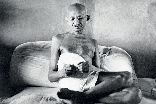 How non-violent was Gandhi?