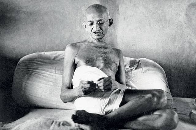 How non-violent was Gandhi?