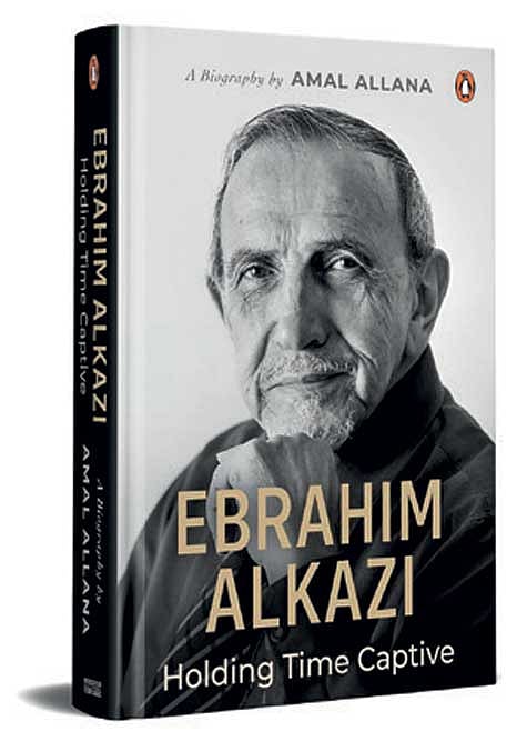 Cover of Holding Time Captive: A Biography of Ebrahim Alkazi