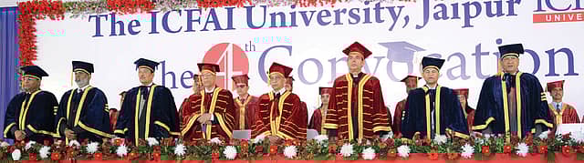 ICFAI University, Jaipur conducts its 4Th convocation