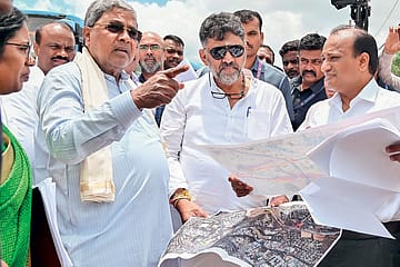 Stain on Siddaramaiah