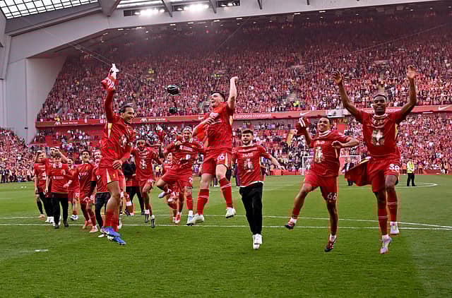 No.20 for champions Liverpool