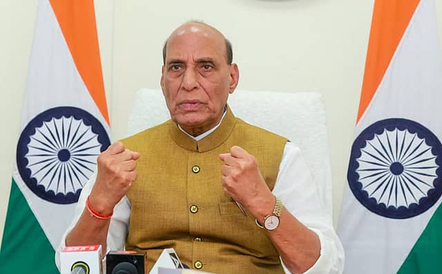 Rajnath tells IMF that Pakistan uses loans to finance terror